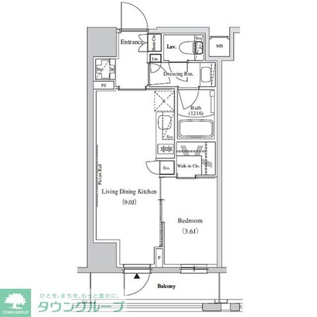 ザ・パークハビオ蕨の物件間取画像